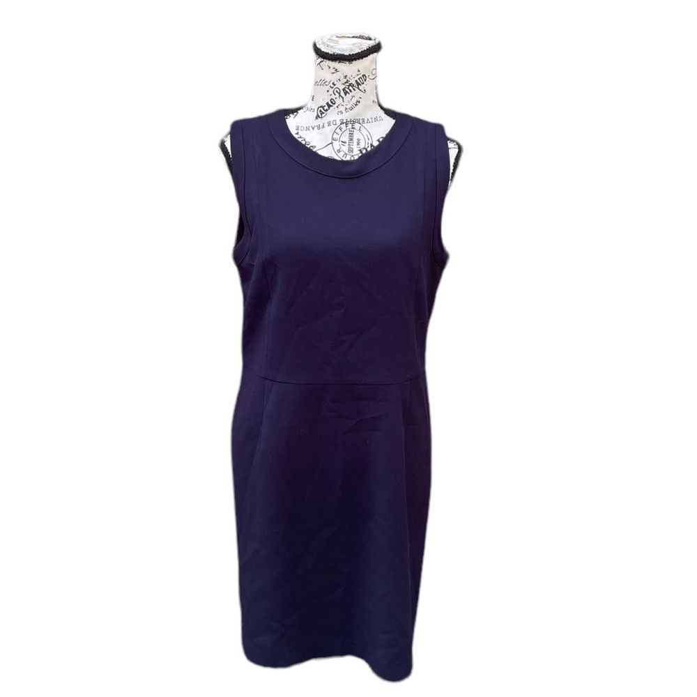 Gap sleeveless navy blue sheath dress M. Work career professional